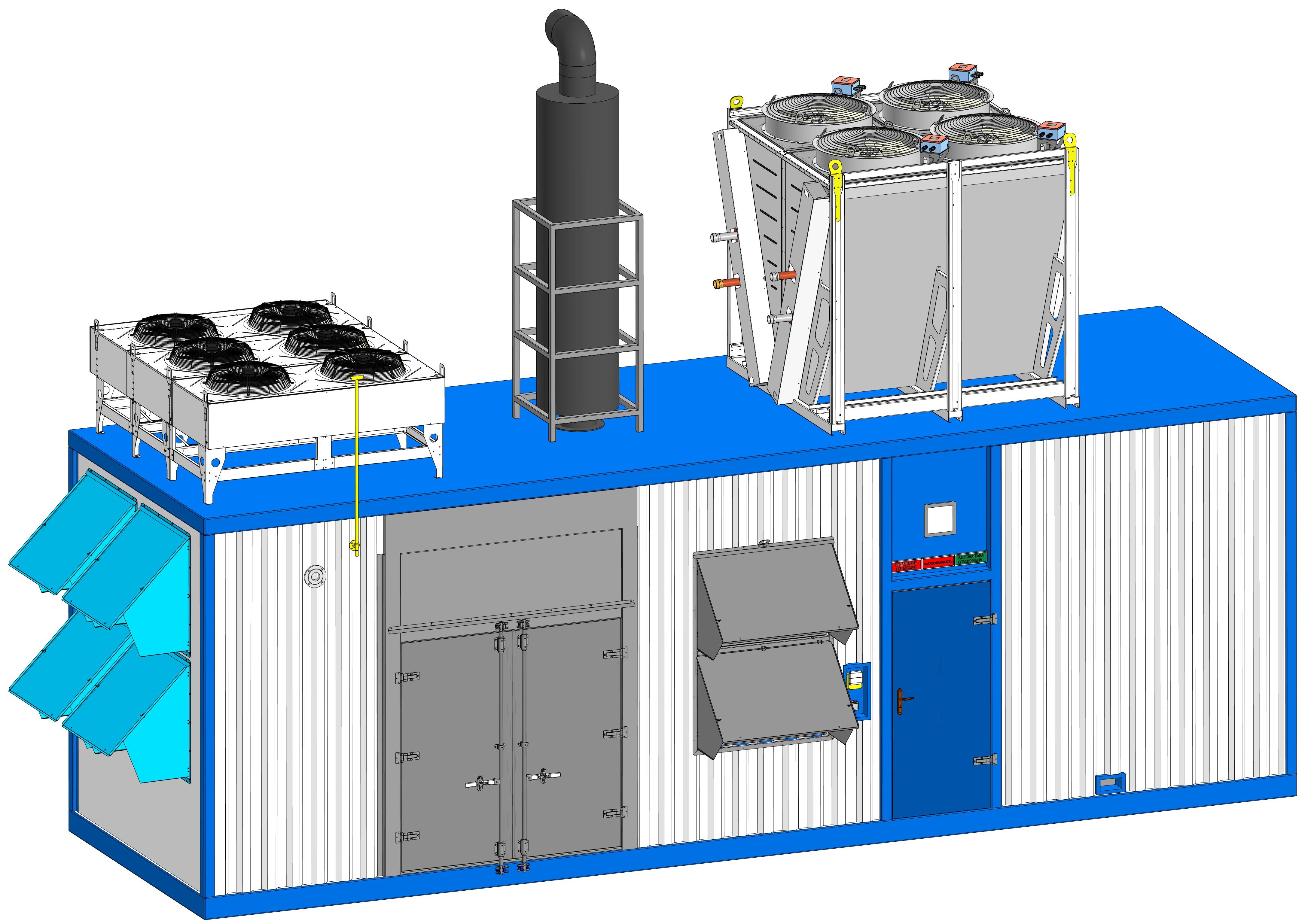Газопоршневая электростанция ЭП-1400 INDUSTRIAL ENGINES (Baudouin) 12М55NG