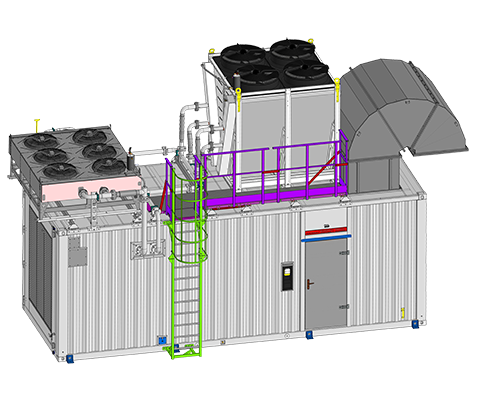 Газопоршневая электростанция ЭП-1000 INDUSTRIAL ENGINES (Baudouin) 16М33NG