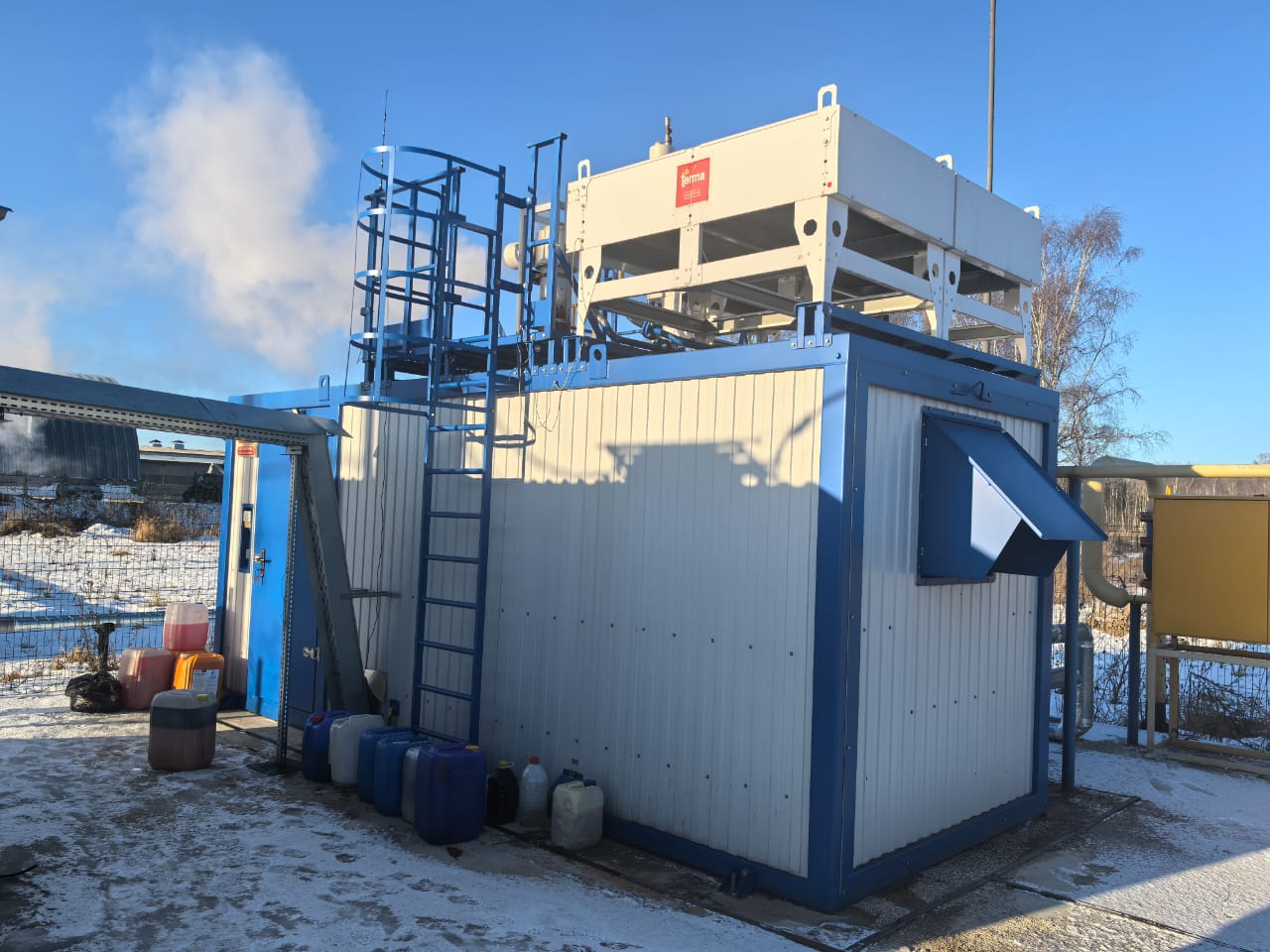 Газопоршневая установка производства "Передовая энергетика"