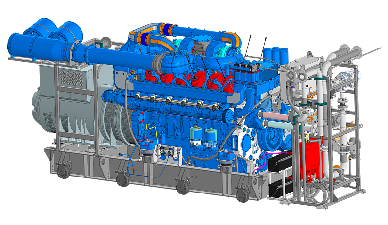 Газопоршневая электростанция ЭП-1400 (Открытая) INDUSTRIAL ENGINES (Baudouin) 12М55NG Газопоршневая электростанция ЭП-1400 (Открытая) INDUSTRIAL ENGINES (Baudouin) 12М55NG
