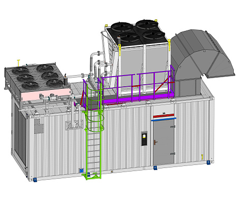 Газопоршневая электростанция ЭП-1000 INDUSTRIAL ENGINES (Baudouin) 16М33NG Газопоршневая электростанция ЭП-1000 INDUSTRIAL ENGINES (Baudouin) 16М33NG