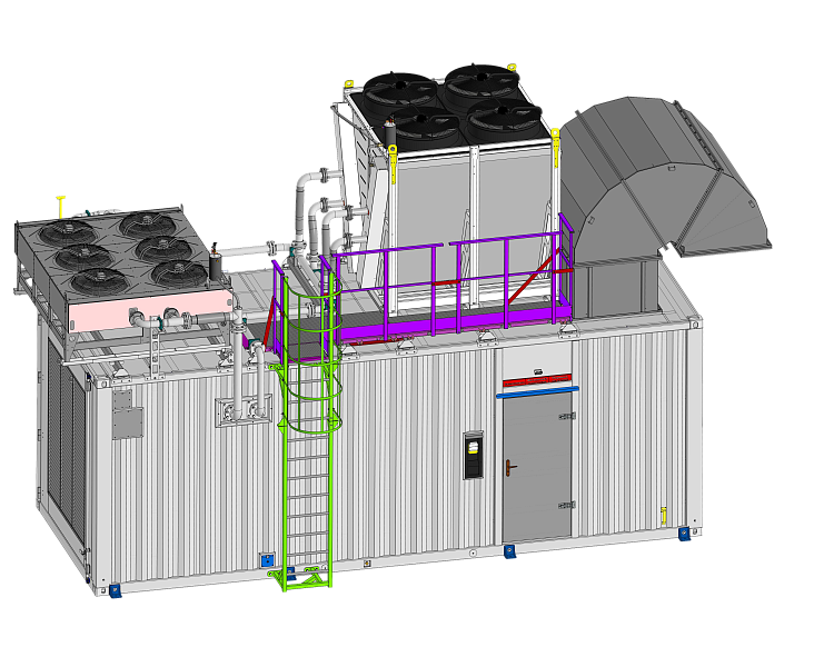 Газопоршневая электростанция ЭП-1000 INDUSTRIAL ENGINES (Baudouin) 16М33NG Газопоршневая электростанция ЭП-1000 INDUSTRIAL ENGINES (Baudouin) 16М33NG