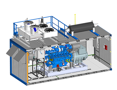 Газопоршневая электростанция ЭП-350 INDUSTRIAL ENGINES (Baudouin) 6M33NG Газопоршневая электростанция ЭП-350 INDUSTRIAL ENGINES (Baudouin) 6M33NG